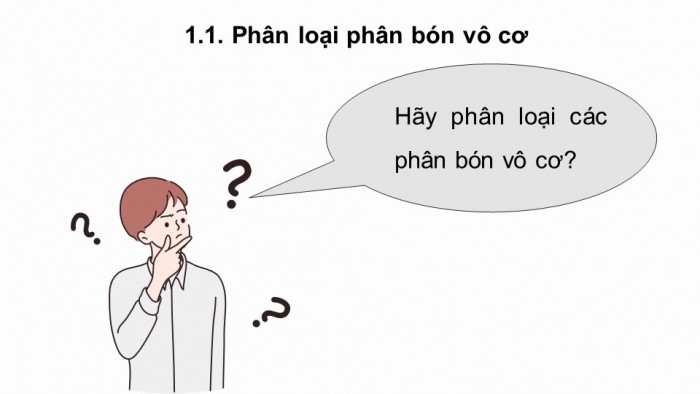 Giáo án điện tử chuyên đề Hoá học 11 chân trời Bài 2: Phân bón vô cơ