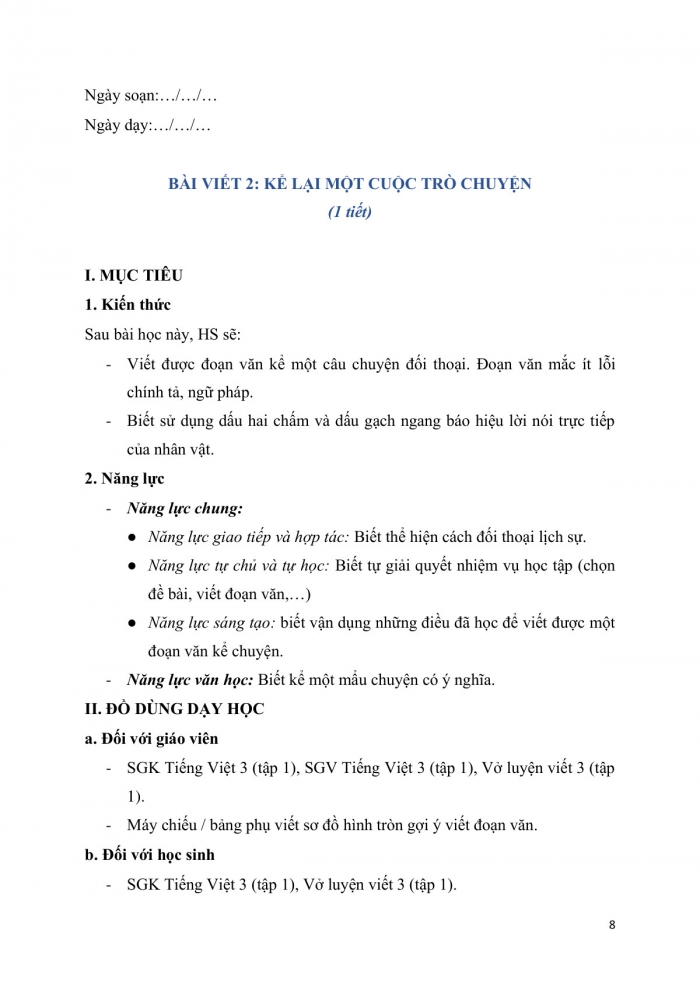 Giáo án và PPT Tiếng Việt 3 cánh diều Bài 2: Con đã lớn thật rồi!, Dấu gạch ngang. Lượt lời; Kể lại một cuộc trò chuyện