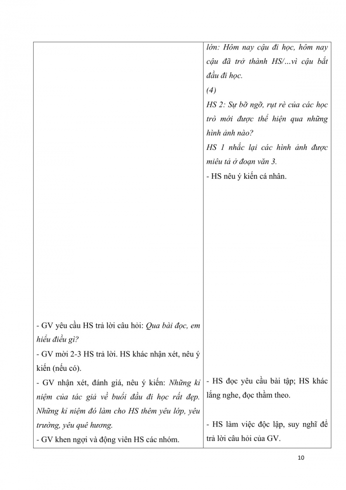 Giáo án và PPT Tiếng Việt 3 cánh diều Bài 2: Nhớ lại buổi đầu đi học; Đoạn văn; Ôn chữ viết hoa B, C; Nghe – kể Chỉ cần tích tắc đều đặn