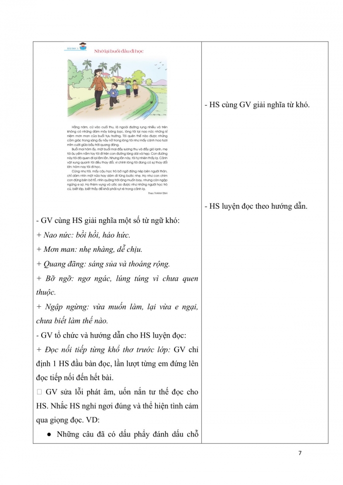 Giáo án và PPT Tiếng Việt 3 cánh diều Bài 2: Nhớ lại buổi đầu đi học; Đoạn văn; Ôn chữ viết hoa B, C; Nghe – kể Chỉ cần tích tắc đều đặn