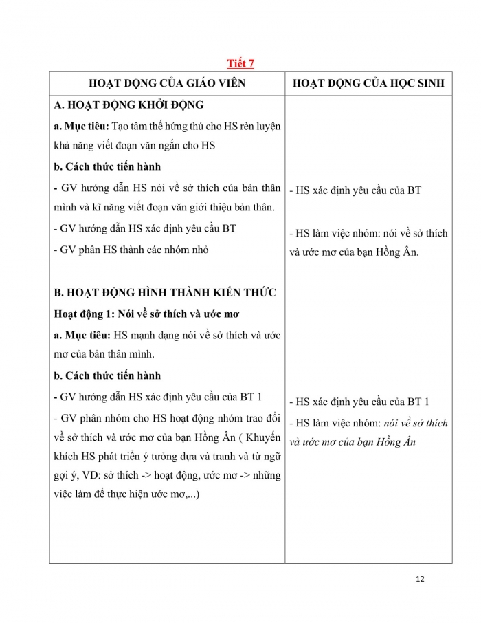 Giáo án và PPT Tiếng Việt 3 chân trời Bài 2: Lắng nghe những ước mơ