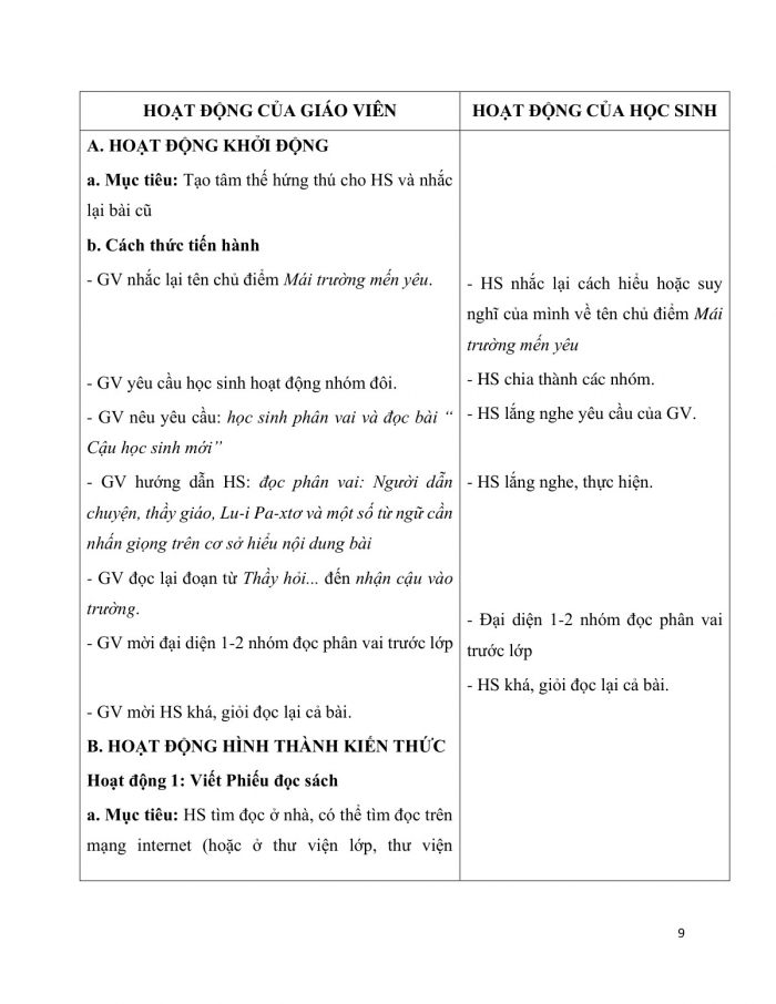 Giáo án và PPT Tiếng Việt 3 chân trời Bài 1: Cậu học sinh mới; Ôn chữ hoa N, M; Mở rộng vốn từ Trường học