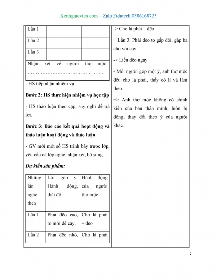 Giáo án và PPT Ngữ văn 7 cánh diều Bài 6: Đẽo cày giữa đường