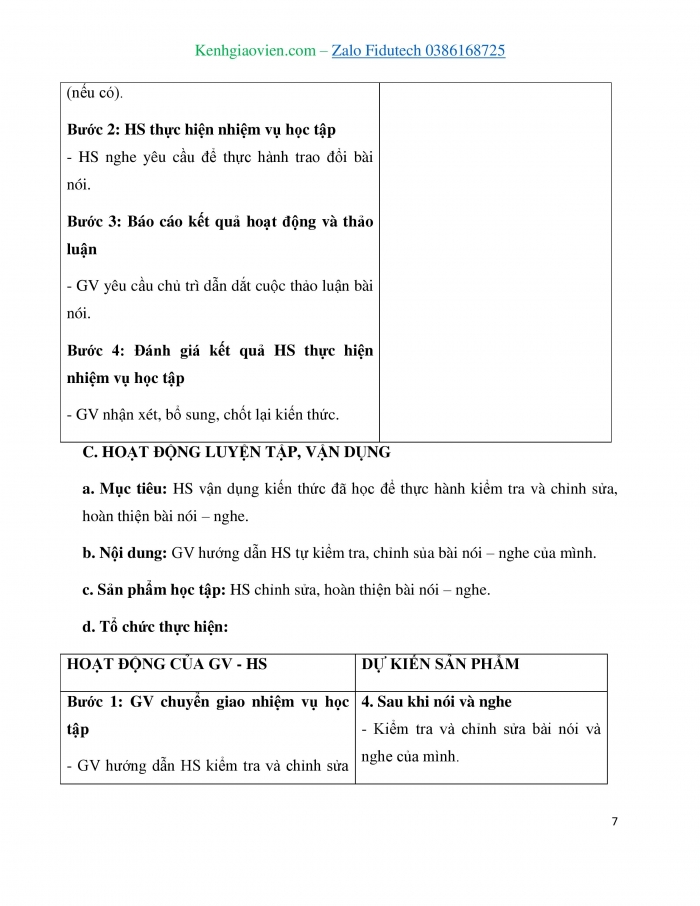 Giáo án và PPT Ngữ văn 7 cánh diều Bài 8: Thảo luận nhóm về một vấn đề trong đời sống