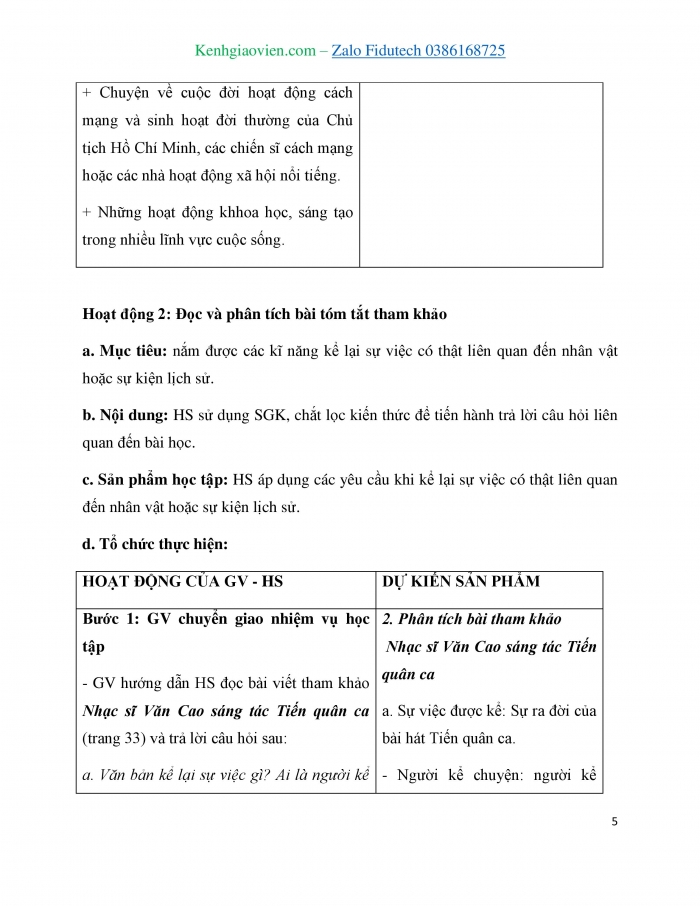 Giáo án và PPT Ngữ văn 7 cánh diều Bài 1: Viết bài văn kể về một sự việc có thật liên quan đến nhân vật hoặc sự kiện lịch sử