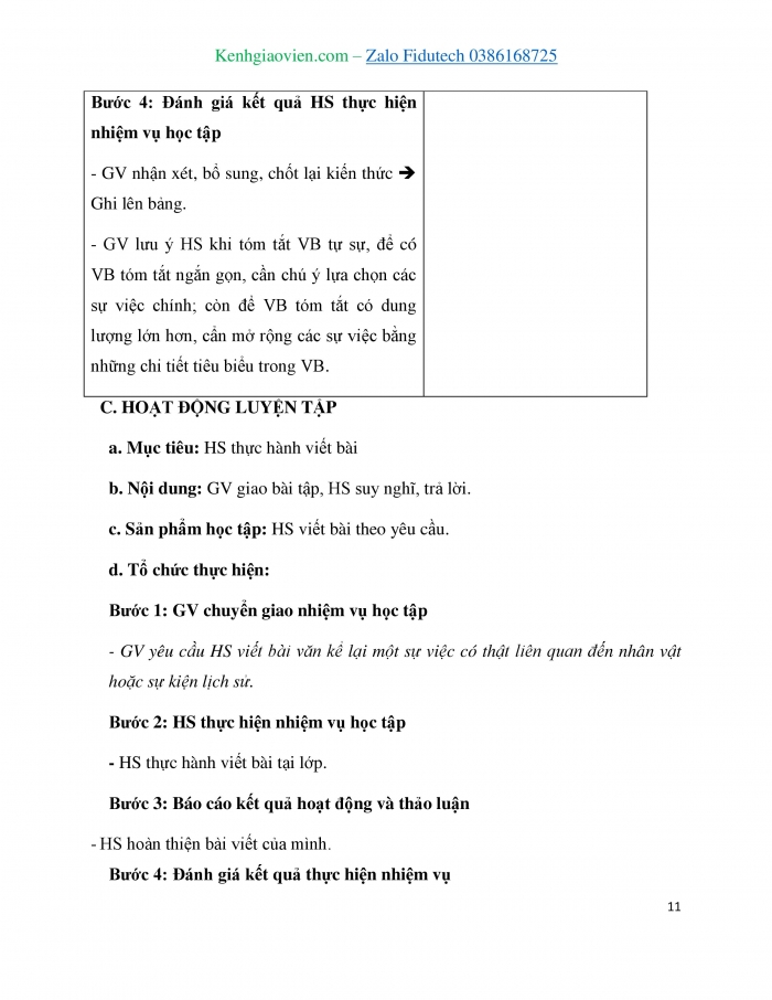 Giáo án và PPT Ngữ văn 7 cánh diều Bài 1: Viết bài văn kể về một sự việc có thật liên quan đến nhân vật hoặc sự kiện lịch sử