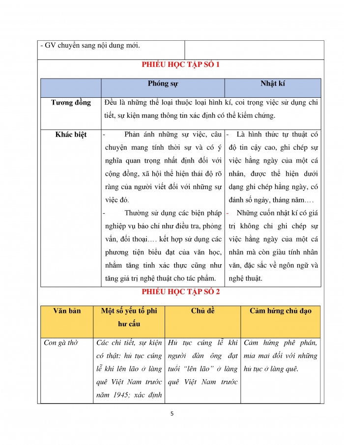 Giáo án và PPT Ngữ văn 12 chân trời bài 4: Ôn tập