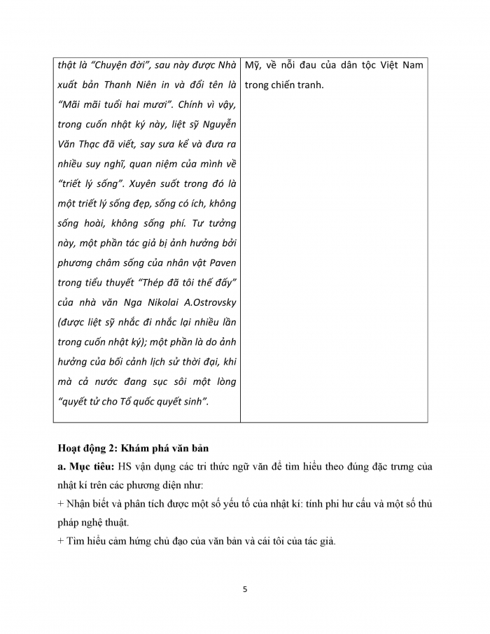 Giáo án và PPT Ngữ văn 12 chân trời bài 4: Trên những chặng đường hành quân... (Nguyễn Văn Thạc)