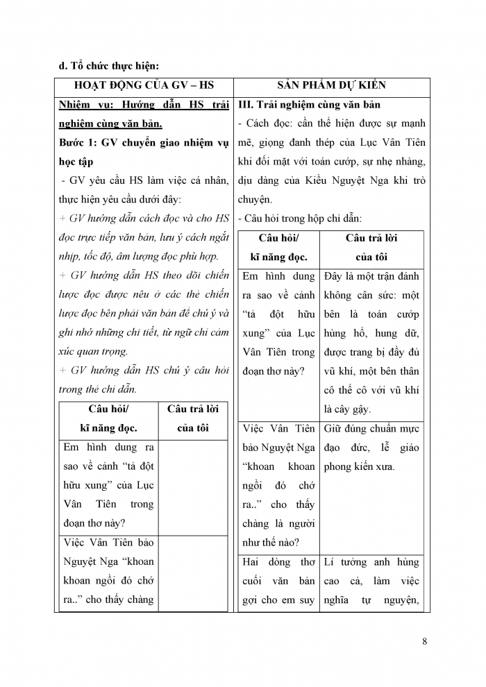 Giáo án và PPT Ngữ văn 9 chân trời bài 5: Lục Vân Tiên cứu Kiều Nguyệt Nga (Nguyễn Đình Chiểu)