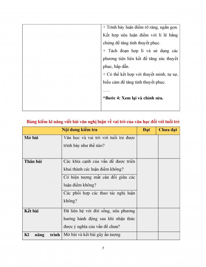 Giáo án và PPT Ngữ văn 12 cánh diều bài 5: Viết bài nghị luận về vai trò của văn học đối với tuổi trẻ