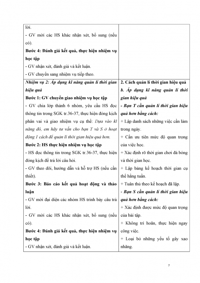 Giáo án và PPT Công dân 9 cánh diều bài 6: Quản lí thời gian hiệu quả