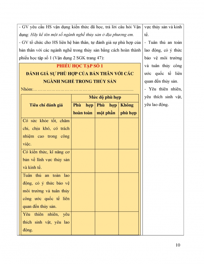 Giáo án và PPT công nghệ 12 lâm nghiệp thủy sản Cánh diều bài 9: Vai trò và triển vọng của thuỷ sản trong bối cảnh cuộc cách mạng công nghiệp 4.0