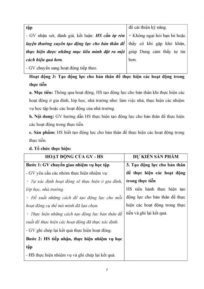 Giáo án và PPT Hoạt động trải nghiệm 9 kết nối Chủ đề 4: Rèn luyện bản thân - Tuần 2