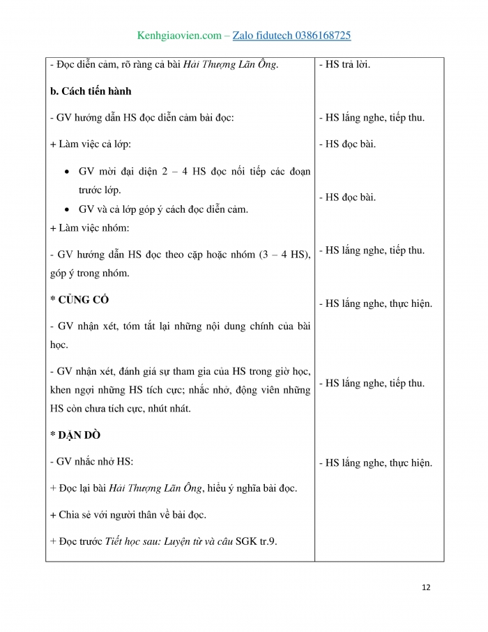 Giáo án và PPT Tiếng Việt 4 kết nối Bài 1: Hải Thượng Lãn Ông