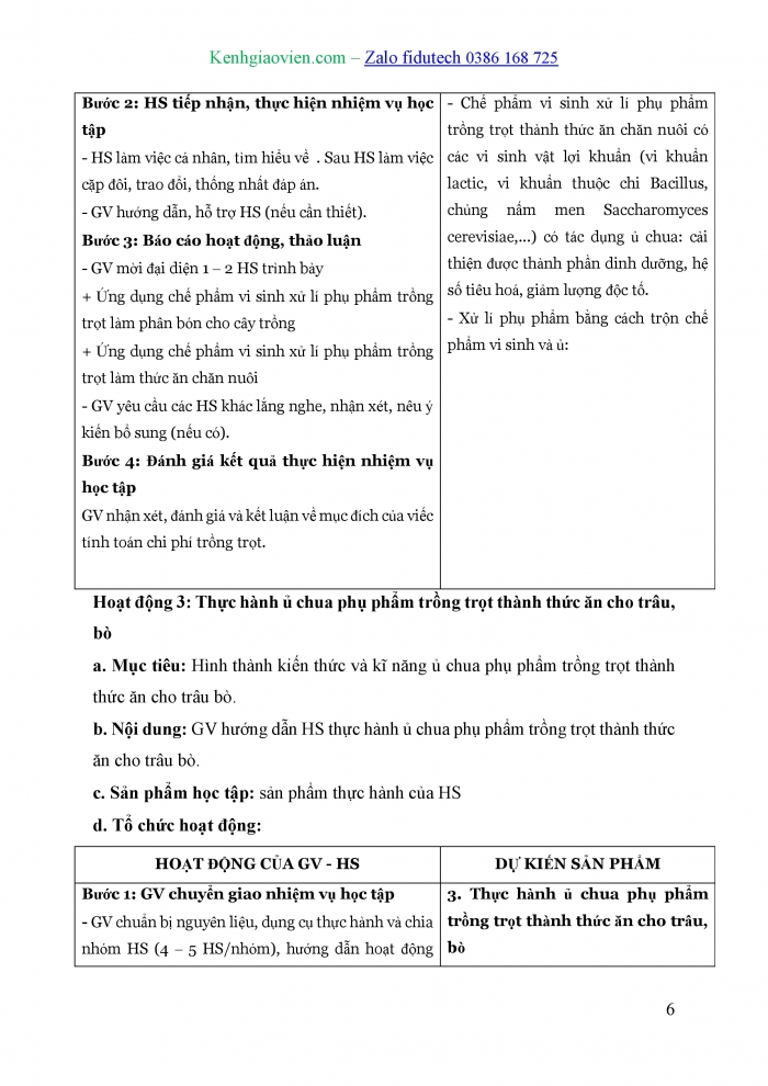 Giáo án và PPT Công nghệ trồng trọt 10 cánh diều Bài 23: Công nghệ vi sinh trong bảo vệ môi trường và xử lí chất thải trồng trọt