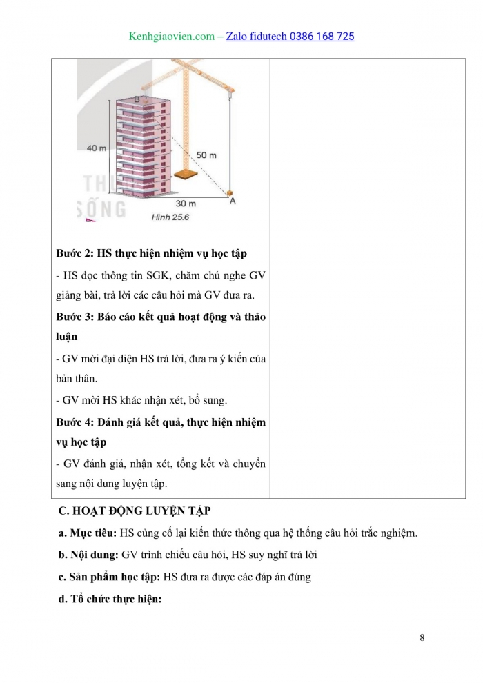 Giáo án và PPT Vật lí 10 kết nối Bài 25: Động năng, thế năng