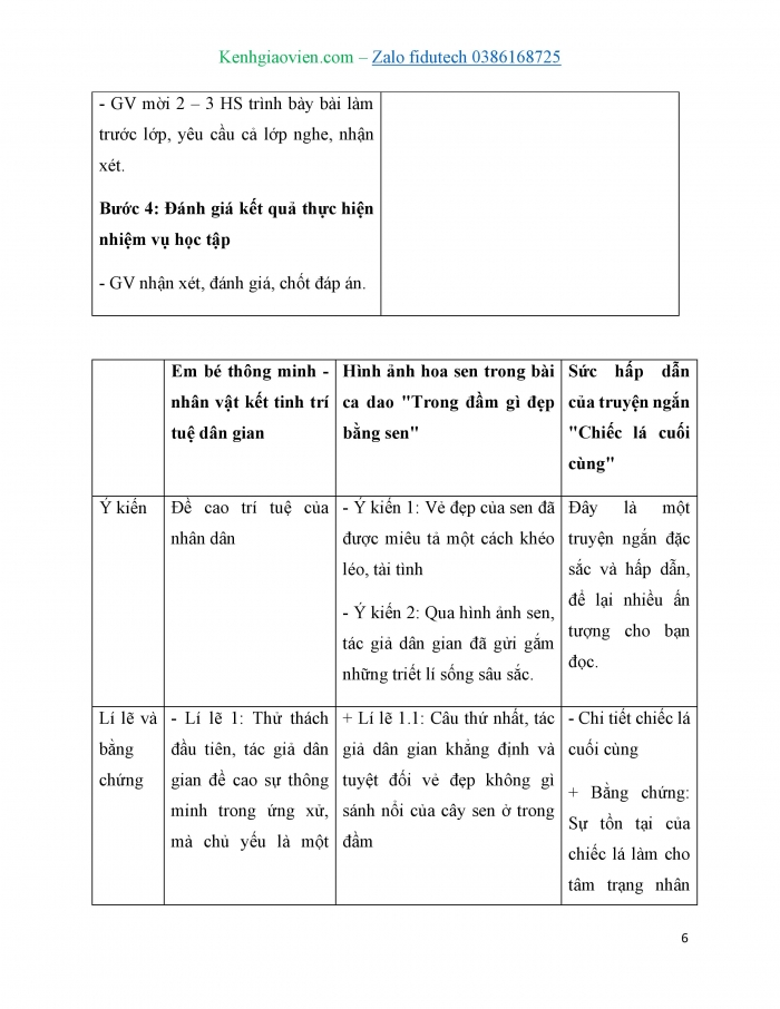 Giáo án và PPT Ngữ văn 7 chân trời Bài 3: Ôn tập