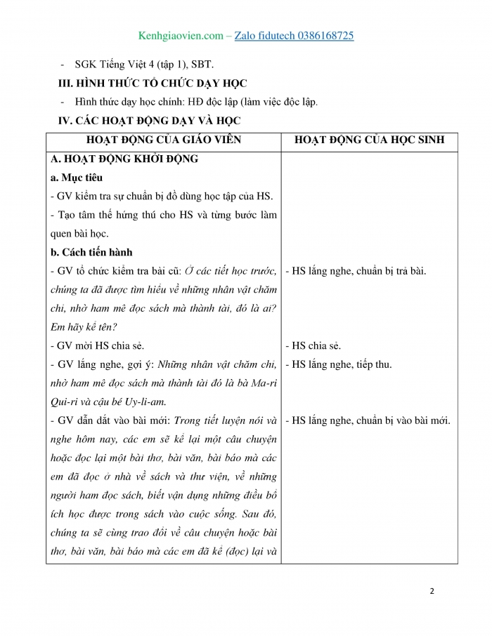 Giáo án và PPT Tiếng Việt 4 cánh diều Bài 4 Trao đổi: Em đọc sách báo