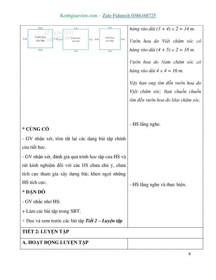 Giáo án và PPT Toán 3 kết nối Bài 53: Luyện tập chung