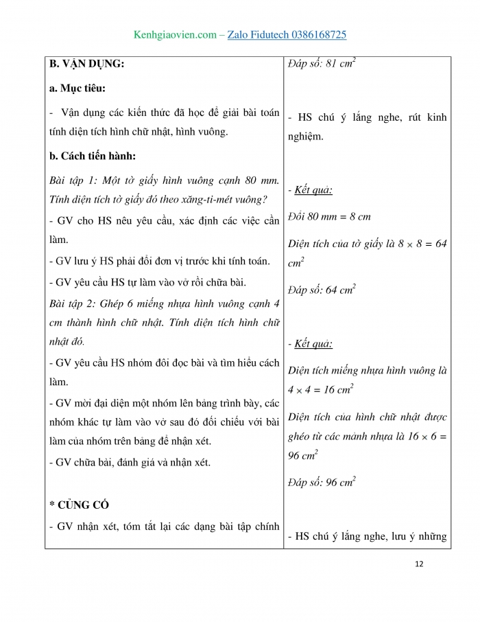 Giáo án và PPT Toán 3 kết nối Bài 53: Luyện tập chung