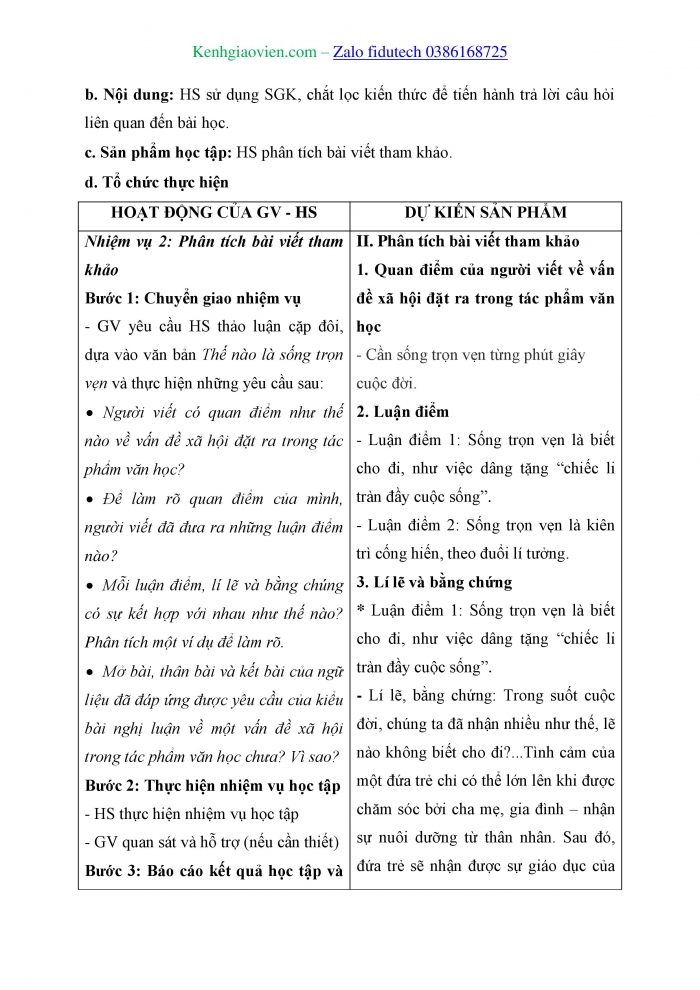 Giáo án và PPT Ngữ văn 11 chân trời Bài 6: Viết văn bản nghị luận về một vấn đề xã hội trong tác phẩm văn học