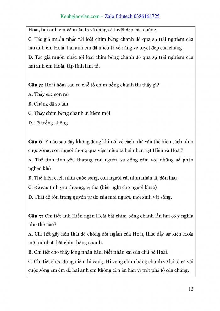 Giáo án và PPT Ngữ văn 8 chân trời Bài 7: Bồng chanh đỏ (Đỗ Chu)