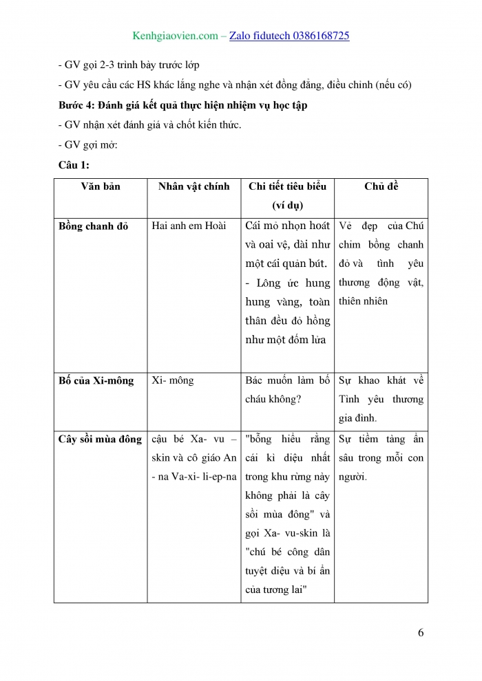 Giáo án và PPT Ngữ văn 8 chân trời Bài 7: Ôn tập