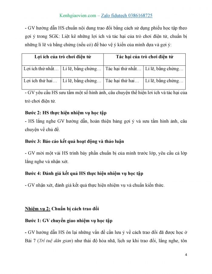 Giáo án và PPT Ngữ văn 7 chân trời Bài 8: Trao đổi một cách xây dựng, tôn trọng các ý kiến khác biệt