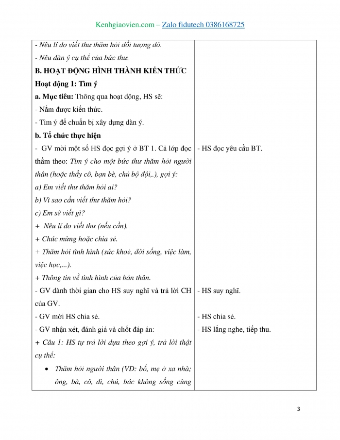 Giáo án và PPT Tiếng Việt 4 cánh diều Bài 9: Luyện tập viết thư thăm hỏi, Trao đổi Em đọc sách báo