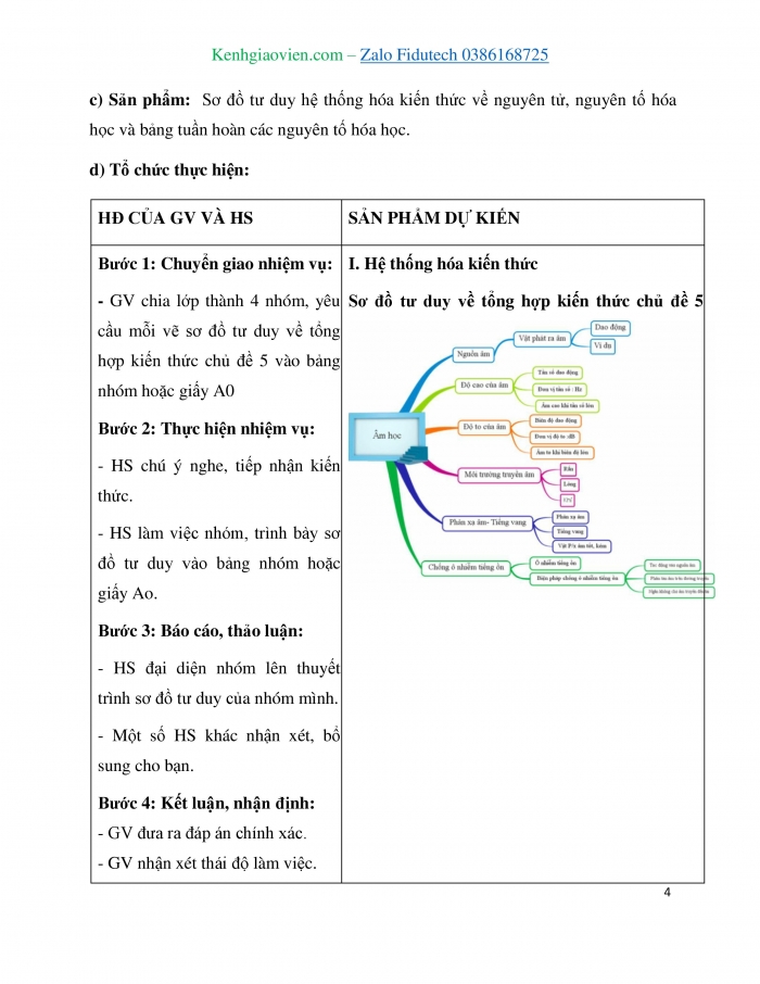 Giáo án và PPT KHTN 7 cánh diều Bài tập (Chủ đề 5)