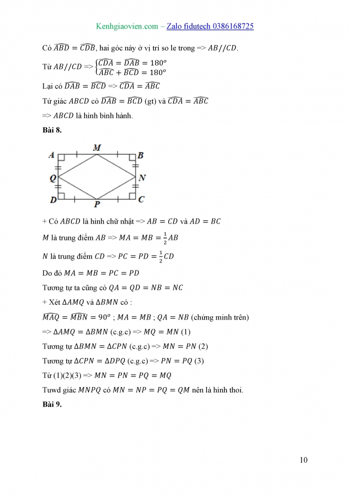 Giáo án và PPT Toán 8 cánh diều Bài tập cuối chương V