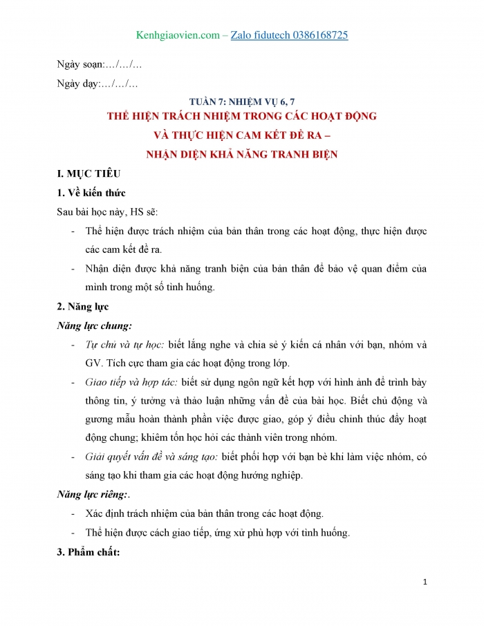 Giáo án và PPT Hoạt động trải nghiệm 4 chân trời bản 2 Chủ đề 2: Gắn kết yêu thương trong gia đình - Tuần 7