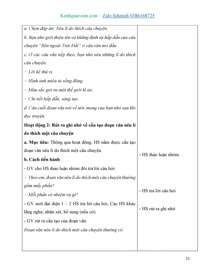 Giáo án và PPT Tiếng Việt 4 chân trời Bài 6: Giới thiệu một sản phẩm được thực hiện ở trường