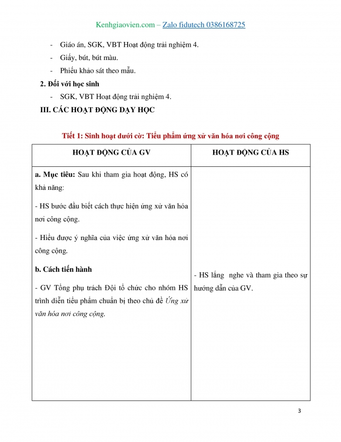 Giáo án và PPT Hoạt động trải nghiệm 3 cánh diều Chủ đề 4: Những người sống quanh em - Tuần 13