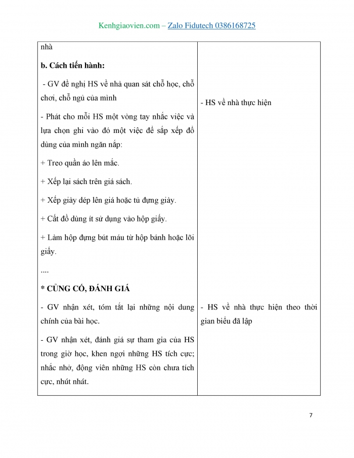 Giáo án và PPT Hoạt động trải nghiệm 3 kết nối Chủ đề: Giữ gìn nhà cửa ngăn nắp, sạch đẹp - Tuần 13