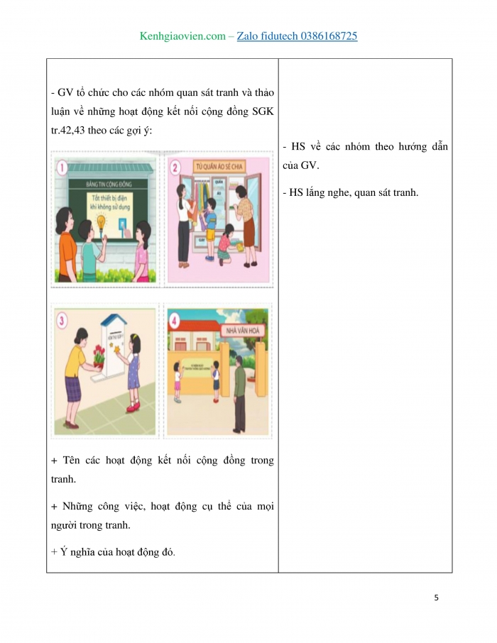 Giáo án và PPT Hoạt động trải nghiệm 3 cánh diều Chủ đề 4: Những người sống quanh em - Tuần 14