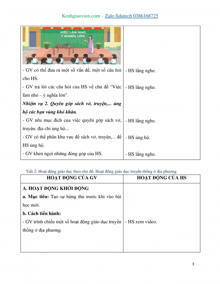 Giáo án và PPT Hoạt động trải nghiệm 4 chân trời bản 2 Chủ đề 4: Hoạt động vì cộng đồng - Tuần 14