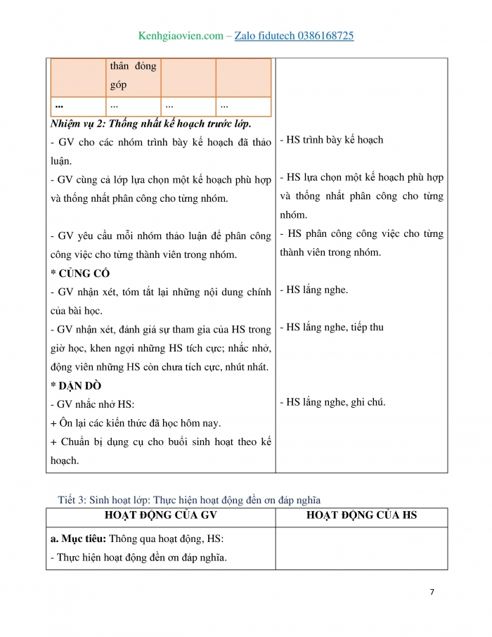 Giáo án và PPT Hoạt động trải nghiệm 4 chân trời bản 2 Chủ đề 4: Hoạt động vì cộng đồng - Tuần 15