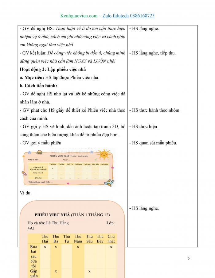 Giáo án và PPT Hoạt động trải nghiệm 4 kết nối Chủ đề Tự lực thực hiện nhiệm vụ - Tuần 16