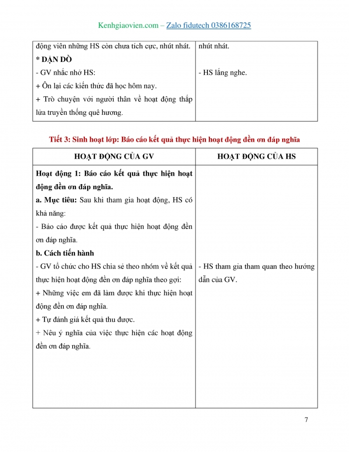 Giáo án và PPT Hoạt động trải nghiệm 3 cánh diều Chủ đề 4: Những người sống quanh em - Tuần 16