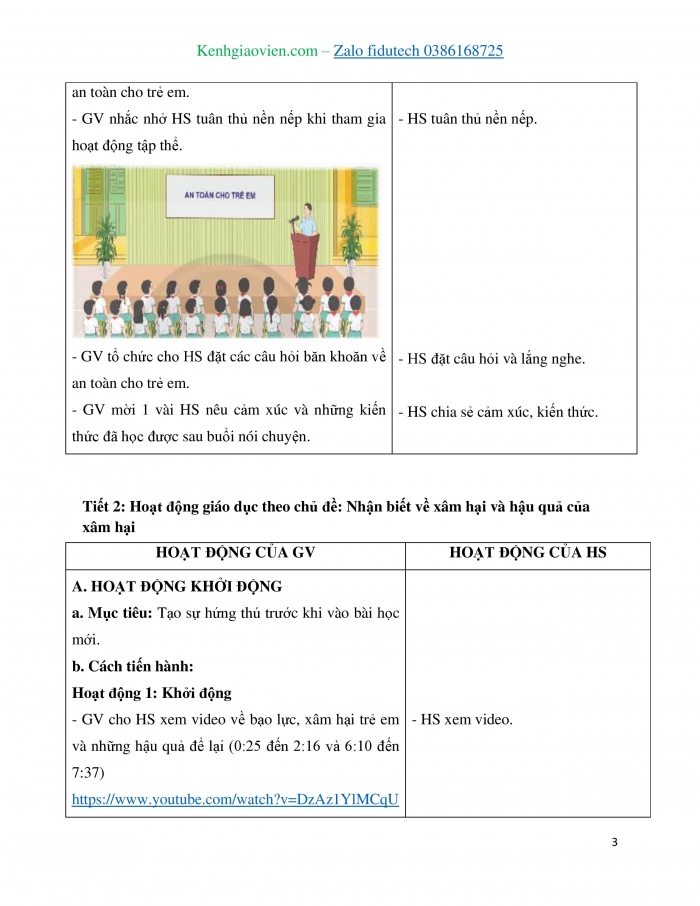 Giáo án và PPT Hoạt động trải nghiệm 4 chân trời bản 2 Chủ đề 6: Phòng tránh bị xâm hại - Tuần 20