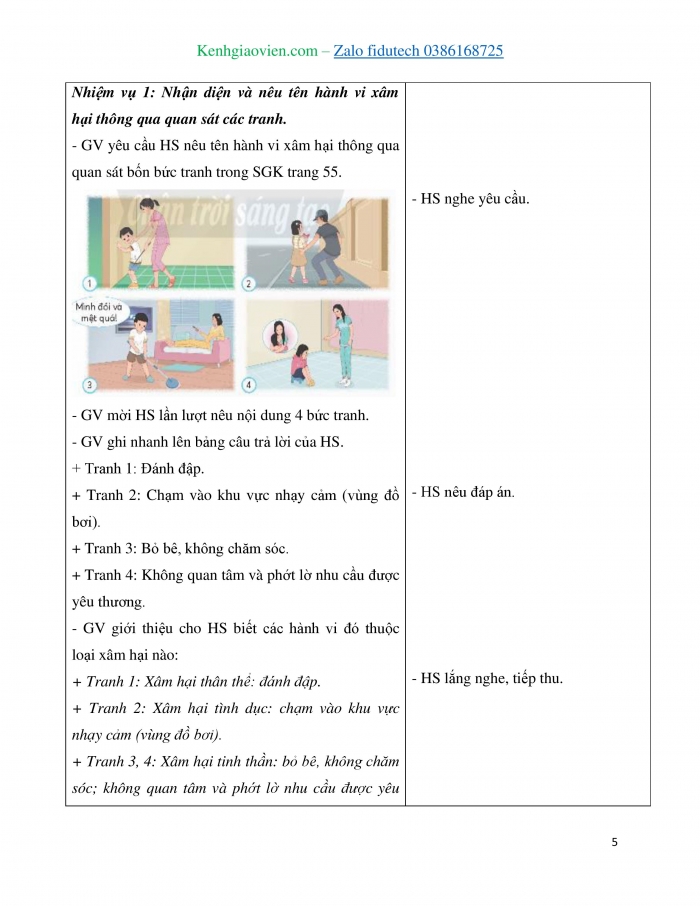 Giáo án và PPT Hoạt động trải nghiệm 4 chân trời bản 2 Chủ đề 6: Phòng tránh bị xâm hại - Tuần 20