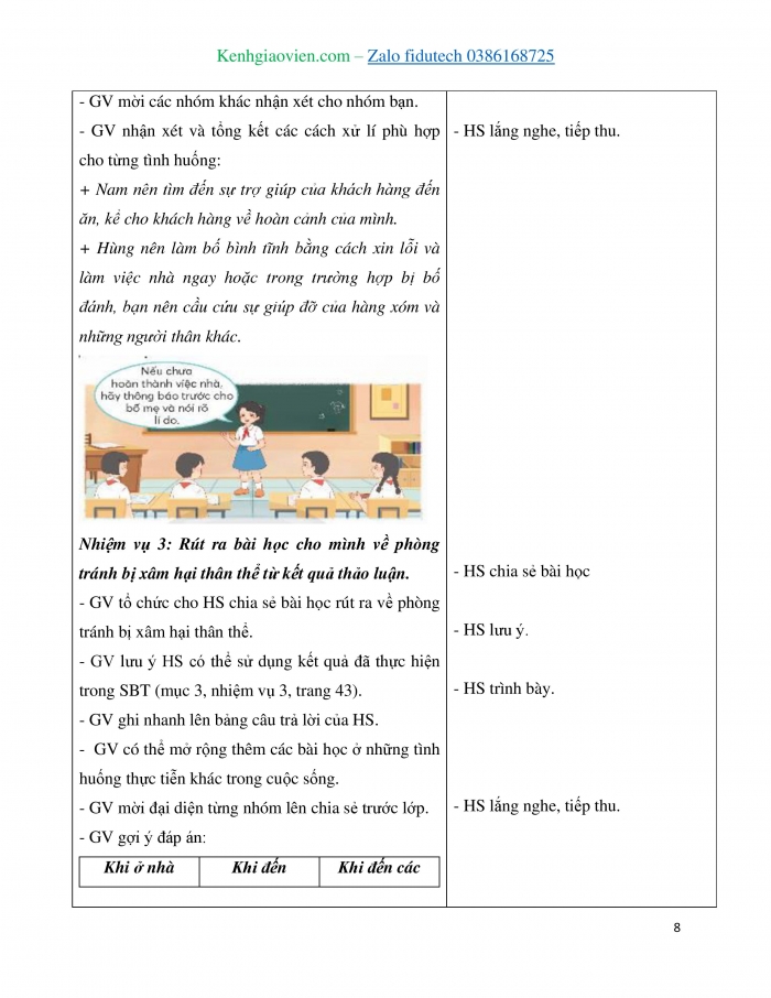 Giáo án và PPT Hoạt động trải nghiệm 4 chân trời bản 2 Chủ đề 6: Phòng tránh bị xâm hại - Tuần 21