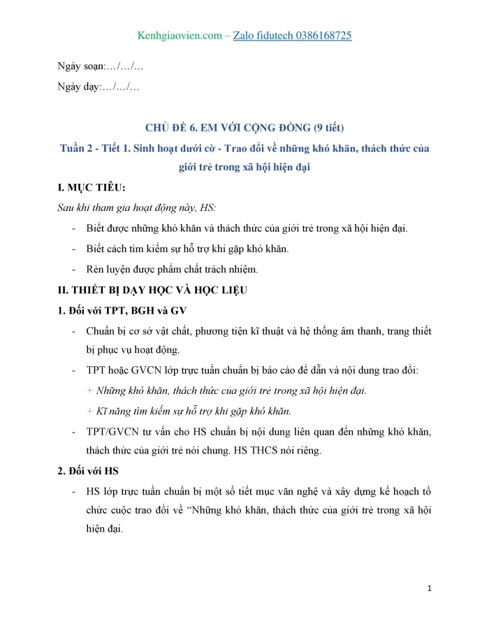 Giáo án và PPT Hoạt động trải nghiệm 8 kết nối Chủ đề 6 Em với cộng đồng - Tham gia các hoạt động giáo dục truyền thống và phát triển cộng đồng ở địa phương (2)