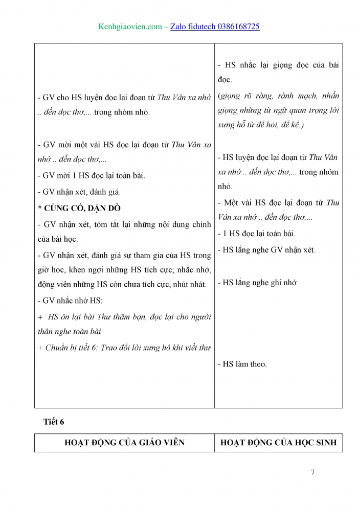 Giáo án và PPT Tiếng Việt 3 chân trời Bài 2: Thư thăm bạn