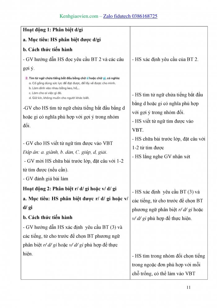 Giáo án và PPT Tiếng Việt 3 chân trời Bài 3: Nhớ - viết Đôi bạn, Phân biệt d/gi, r/d/gi, v/d/gi, Luyện tập về từ có nghĩa giống nhau, Dấu gạch ngang