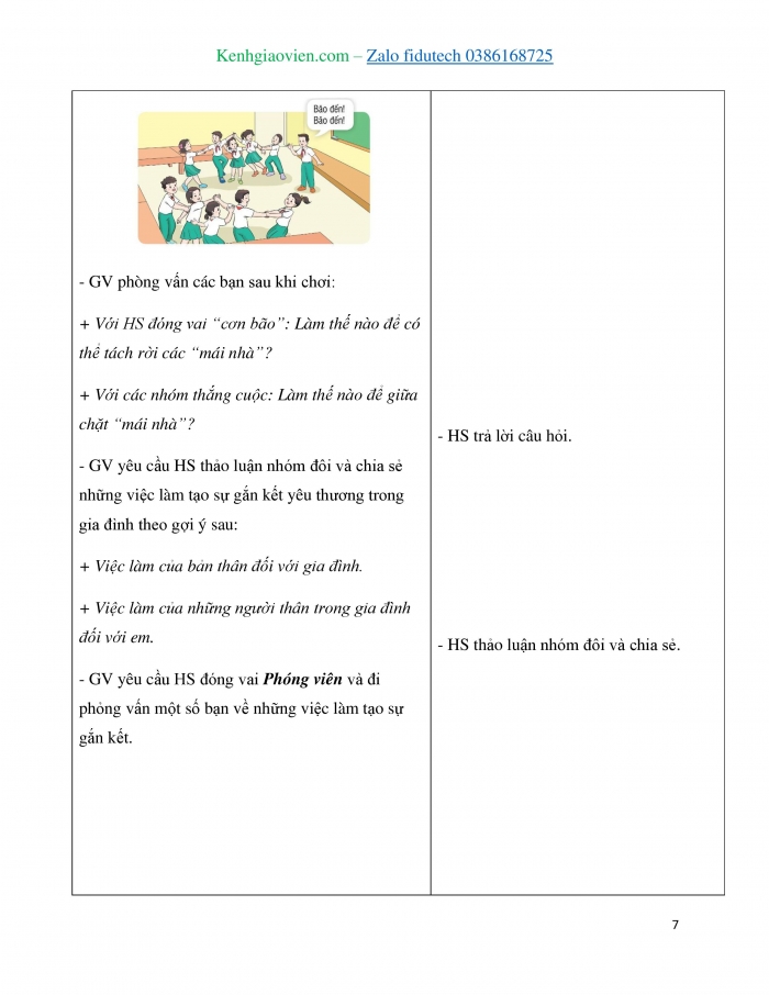 Giáo án và PPT Hoạt động trải nghiệm 4 chân trời bản 1 Chủ đề 7: Gắn kết gia đình Quý trọng phụ nữ - Tuần 24