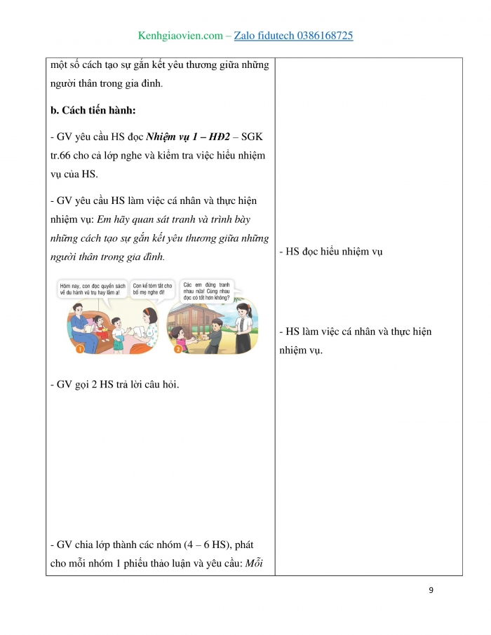 Giáo án và PPT Hoạt động trải nghiệm 4 chân trời bản 1 Chủ đề 7: Gắn kết gia đình Quý trọng phụ nữ - Tuần 24