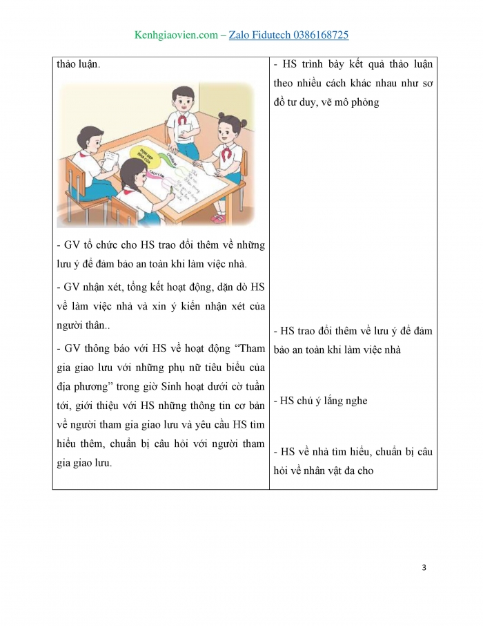 Giáo án và PPT Hoạt động trải nghiệm 3 chân trời Chủ đề 7: Yêu thương gia đình Quý trọng phụ nữ - Tuần 25