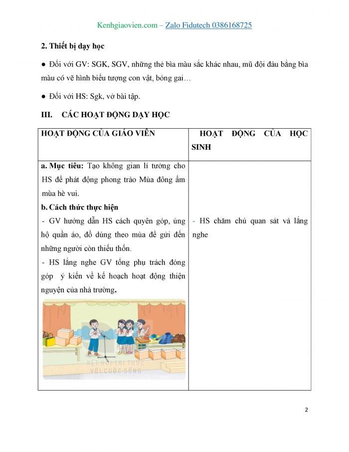 Giáo án và PPT Hoạt động trải nghiệm 3 kết nối Chủ đề: Hoạt động vì cộng đồng - Tuần 26